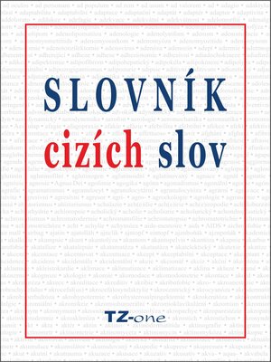 cover image of Slovník cizích slov